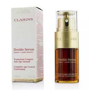 Clarins Double Serum Complete Age Control Concentrate 30ml/1 fl Oz - New In Box